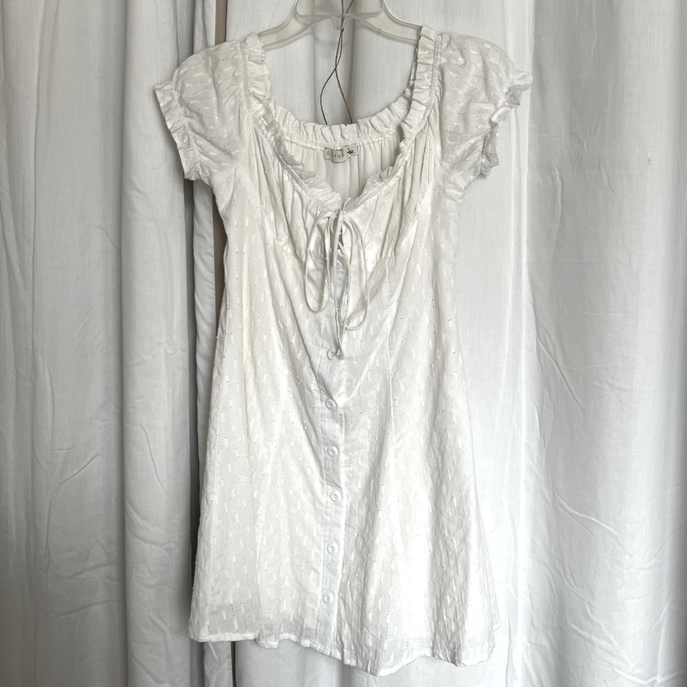 White Mini Dress